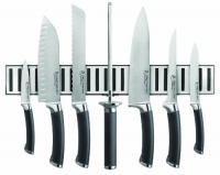 Ginsu 05700 8-Piece Shoku Series Knives with Magnetic Strip, Ebony Ginsu 05700 8-Piece Shoku Series Knives with Magnetic Strip, Ebony