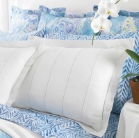 Lauren by Ralph Lauren Bedding Jamaica White Linen King Sham Lauren by Ralph Lauren Bedding Jamaica White Linen King Sham