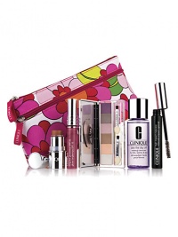 Best-loved color for a bright, new look, starting with a Limited Edition Color Surge Eye Shadow Compact. Six mix-and-match shades give her a wardrobe of eye-defining options, from subtle to dramatic. Bold strokes of High Impact Mascara create the lushest lashes, while sheer Blushwear Cream Stick leaves cheeks glowing. Lips get a full 8 hours of gorgeous shine with Long Last Glosswear SPF 15. Take The Day Off Makeup Remover For Lids, Lashes & Lips. Best-loved color for a bright, new look, starting with a Limited Edition Color Surge Eye Shadow Compact. Six mix-and-match shades give her a wardrobe of eye-defining options, from subtle to dramatic. Bold strokes of High Impact Mascara create the lushest lashes, while sheer Blushwear Cream Stick leaves cheeks glowing. Lips get a full 8 hours of gorgeous shine with Long Last Glosswear SPF 15. Take The Day Off Makeup Remover For Lids, Lashes & Lips.