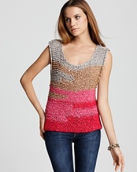 DKNY Tape Knit Sweater DKNY Tape Knit Sweater