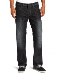 Buffalo by David Bitton Men's Driven Straight Leg Rubbed And Worked Jean Buffalo by David Bitton Men's Driven Straight Leg Rubbed And Worked Jean