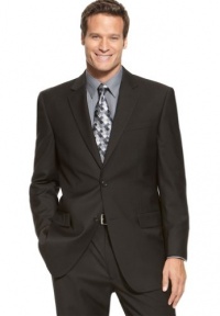 Izod Black Suit-Separate Sportcoat Jacket 38 Short 38S 48C 2-Button Blazer Izod Black Suit-Separate Sportcoat Jacket 38 Short 38S 48C 2-Button Blazer