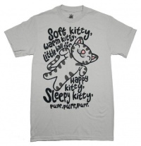 The Big Bang Theory Sheldon Cooper's Soft Kitty Hilarious Gray T-Shirt The Big Bang Theory Sheldon Cooper's Soft Kitty Hilarious Gray T-Shirt