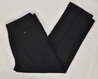 Perry Ellis Neo-luxe Pinstripe Dress Pants, Black (34/30) Perry Ellis Neo-luxe Pinstripe Dress Pants, Black (34/30)
