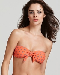 Take the equestrian look poolside with this horseshoe printed bikini from French Connection. Sure to finish first: it's got a lucky look that's made for lounging.