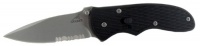 Gerber 22-41525 Mini-Fast Draw Spring Assisted Opening Stainless Steel Serrated Knife Gerber 22-41525 Mini-Fast Draw Spring Assisted Opening Stainless Steel Serrated Knife