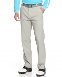 Get a leg up on the competition with these Puma golf pants featuring moisture-management technology. Get a leg up on the competition with these Puma golf pants featuring moisture-management technology.