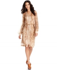 Perfect for the office and beyond, this silk Lucky Brand Jeans python-print shirtdress is a versatile style staple! Perfect for the office and beyond, this silk Lucky Brand Jeans python-print shirtdress is a versatile style staple!
