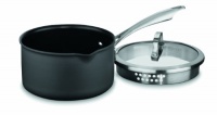 Cuisinart DSA19-18P Dishwasher Safe Hard-Anodized 2-Quart Cook and Pour Saucepan with Cover Cuisinart DSA19-18P Dishwasher Safe Hard-Anodized 2-Quart Cook and Pour Saucepan with Cover