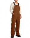 Carhartt Men's Quilt-Lined Sandstone Bib Overalls