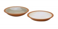 Denby Fire Sage Rim Soup Bowl Denby Fire Sage Rim Soup Bowl