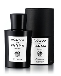 The purest expression of Colonia. Refined and elegant, this Eau de Cologne from Acqua di Parma is hand crafted in the same tradition as the original and iconic Colonia, which since 1916 has represented the essence of Italian luxury and style. Colonia Essenza is a citrus woody fragrance which highlights the finest and purest essences used in fragrance making today. Notes: Bergamot, Lemon, Mandarin, Orange, Grapefruit, Petit grain, Neroli, Rosemary, Clove, Lilly of the Valley, Rose Accord, Jasmine Accord, Patchouli, Vetiver, White Musk, Amber. The purest expression of Colonia. Refined and elegant, this Eau de Cologne from Acqua di Parma is hand crafted in the same tradition as the original and iconic Colonia, which since 1916 has represented the essence of Italian luxury and style. Colonia Essenza is a citrus woody fragrance which highlights the finest and purest essences used in fragrance making today. Notes: Bergamot, Lemon, Mandarin, Orange, Grapefruit, Petit grain, Neroli, Rosemary, Clove, Lilly of the Valley, Rose Accord, Jasmine Accord, Patchouli, Vetiver, White Musk, Amber.