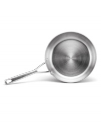 The skillet: you'll see at least one in every kitchen, from the most skilled chef to the most casual cook. The Anolon Chef Clad deep skillet is a master of multitasking, combining brushed aluminum and clad stainless steel to guarantee fast, even heating from top to bottom. Limited lifetime warranty. The skillet: you'll see at least one in every kitchen, from the most skilled chef to the most casual cook. The Anolon Chef Clad deep skillet is a master of multitasking, combining brushed aluminum and clad stainless steel to guarantee fast, even heating from top to bottom. Limited lifetime warranty.