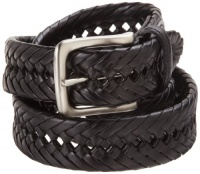 Tommy Hilfiger Mens Braided Belt, Black, 34