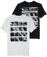 These graphic t-shirts from Marc Ecko Cut & Sew put you on the cutting edge of hip casual style. These graphic t-shirts from Marc Ecko Cut & Sew put you on the cutting edge of hip casual style.