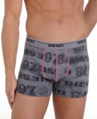 These boxer briefs from Diesel add some style to your below the belt look. These boxer briefs from Diesel add some style to your below the belt look.