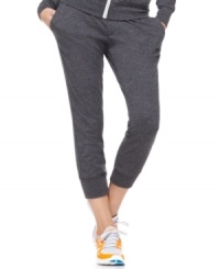 Active pants gets revamped with a slimmer silhouette and a heathered cotton fabric blend, from Nike. Check out the matching hoodie to make a chic set! Active pants gets revamped with a slimmer silhouette and a heathered cotton fabric blend, from Nike. Check out the matching hoodie to make a chic set!