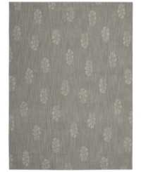 Melding classic floral stenciling with modern tones, the Loom Select Neutrals area rug from Calvin Klein presents a transitional and inviting design to your floors. Crafted of pure New Zealand wool, it offers supreme texture, utter softness and the utmost in durability. Melding classic floral stenciling with modern tones, the Loom Select Neutrals area rug from Calvin Klein presents a transitional and inviting design to your floors. Crafted of pure New Zealand wool, it offers supreme texture, utter softness and the utmost in durability.