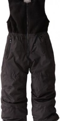 White Sierra Girl's Insulated Snow Bibs