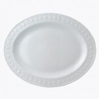 Bernardaud Louvre Oval Platter 13 In Bernardaud Louvre Oval Platter 13 In