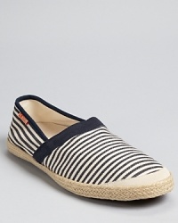 BOSS Orange Witton Striped Canvas Espadrille Loafer