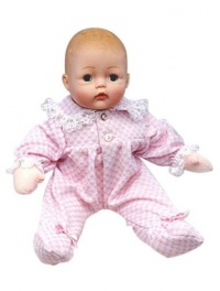 Madame Alexander Baby Huggums With Pink Check Onesie 29200 Madame Alexander Baby Huggums With Pink Check Onesie 29200