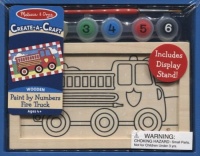 Melissa & Doug Paint by Numbers- Fire Truck