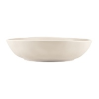 Featuring an organic shape and a matte glaze finish, this serving bowl is thoroughly modern and imparts natural sophistication.