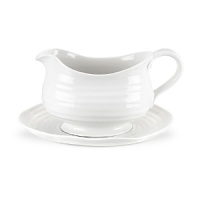 This set of dinnerware designed by famed cook and food writer Sophie Conran offers a modern organic aesthetic in unique shapes for an elegant and durable everyday collection. This set of dinnerware designed by famed cook and food writer Sophie Conran offers a modern organic aesthetic in unique shapes for an elegant and durable everyday collection.