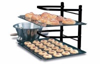 Linden Sweden Baker's 4-Tier Adjustable Metal Cooling Rack Linden Sweden Baker's 4-Tier Adjustable Metal Cooling Rack