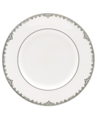 From the Lenox Classic Collection, Federal Platinum formal dinnerware and dishes add a luxurious note to your table. Made of exquisite white bone china with platinum trim, a complete selection of pieces is available. Coordinating Debut Platinum crystal stemware adds the finishing flourish. From the Lenox Classic Collection, Federal Platinum formal dinnerware and dishes add a luxurious note to your table. Made of exquisite white bone china with platinum trim, a complete selection of pieces is available. Coordinating Debut Platinum crystal stemware adds the finishing flourish.