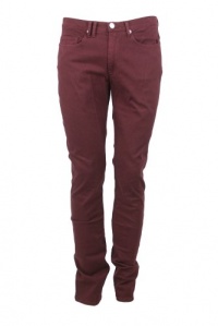 Yigal Azrouel Mens Overdyed Stretch Twill Straight Leg Jeans Yigal Azrouel Mens Overdyed Stretch Twill Straight Leg Jeans