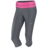 NIKE LOW RISE WOMENS RUNNING CAPRI Style# 409483 WOMENS Color: BLACK/HOT PINK