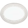 Lenox Bellina Bone China Platinum Banded 13 Oval Platter