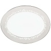 Lenox Bellina Bone China Platinum Banded 13 Oval Platter