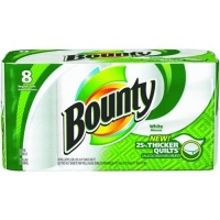 8 Count Bounty Paper Towel in White 8 Count Bounty Paper Towel in White