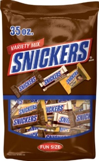 Snickers Fun Size Mix Variety Pack, 35-Ounce Snickers Fun Size Mix Variety Pack, 35-Ounce