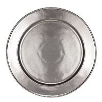 Juliska Pewter Stoneware has a rich, old-world luster that summons up visions of grand European estates. It beautifully showcases our unique mottling technique that gives each piece an original, hand-thumbed, hammered design. Layer it with all your Juliska stoneware, such as Berry & Thread or Jardins Du Monde. Juliska Pewter Stoneware has a rich, old-world luster that summons up visions of grand European estates. It beautifully showcases our unique mottling technique that gives each piece an original, hand-thumbed, hammered design. Layer it with all your Juliska stoneware, such as Berry & Thread or Jardins Du Monde.
