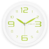 DecoMates Non-Ticking Silent Wall Clock - Fresh Mint (Green Spearmint) DecoMates Non-Ticking Silent Wall Clock - Fresh Mint (Green Spearmint)