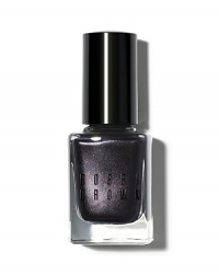 A little bit uptown, a little bit downtown. Bobbi's shimmering polish looks striking on all skin tones. The epitome of Bobbi's Caviar & Oyster Collection, this polish adds a luxe edge to nails with just the right amount of tough. A little bit uptown, a little bit downtown. Bobbi's shimmering polish looks striking on all skin tones. The epitome of Bobbi's Caviar & Oyster Collection, this polish adds a luxe edge to nails with just the right amount of tough.