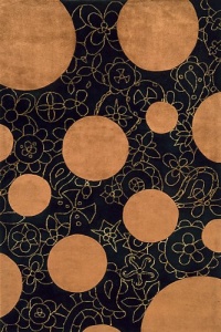 Momeni New Wave Collection NEWWANW100BRN Area Rug Momeni New Wave Collection NEWWANW100BRN Area Rug