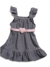 GUESS Kids Girls Newborn Girl Dress & Bloomers Set (0, INDIGO (6/9M) GUESS Kids Girls Newborn Girl Dress & Bloomers Set (0, INDIGO (6/9M)