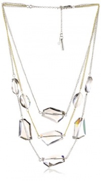 Kenneth Cole New York Taupe Illusion Necklace