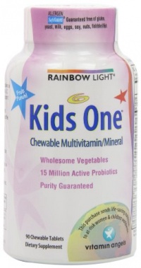 Rainbow Light Kids One MultiStars, Fruit Punch, Chewable Tablets, 90 tablets Rainbow Light Kids One MultiStars, Fruit Punch, Chewable Tablets, 90 tablets