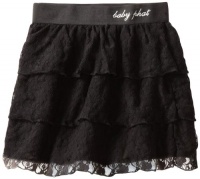 Baby Phat - Kids Girls 7-16 Lace Skirt, Black, Medium Baby Phat - Kids Girls 7-16 Lace Skirt, Black, Medium