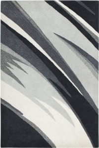 Rizzy Home CL1677 Colours 8-Feet by 10-Feet Area Rug, Black Rizzy Home CL1677 Colours 8-Feet by 10-Feet Area Rug, Black