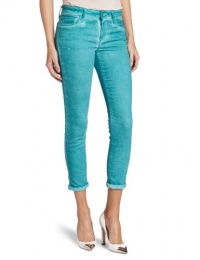 Joe's Jeans Women's Distressed Color Skinny Crop Jean, Teal, 27 Joe's Jeans Women's Distressed Color Skinny Crop Jean, Teal, 27