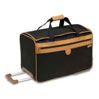 Hartmann Packcloth 21 Inch Rolling Duffel, Black, One Size Hartmann Packcloth 21 Inch Rolling Duffel, Black, One Size