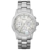 DKNY Women's NY8060 Silver Stainless-Steel Quartz Watch with Mother-Of-Pearl Dial