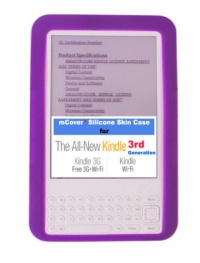 mCover Silicone Skin for Amazon Kindle 3 Keyboard Model (Purple) mCover Silicone Skin for Amazon Kindle 3 Keyboard Model (Purple)